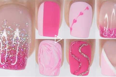 VALENTINE’S DAY NAIL DESIGNS IDEAS | pink nail art designs compilation 2022