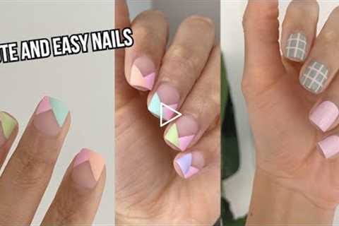 satisfying spring nail art designs 2022 | cute and easy nail art at home for beginners