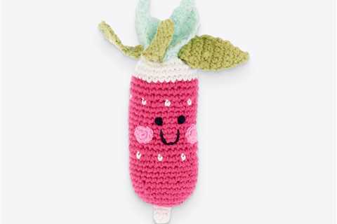 Friendly Radish Rattle