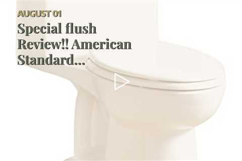 Finest lavatory Review!! American Standard 2034314.021 Champion 1.6 GPF Elongated One-Piece Toi...