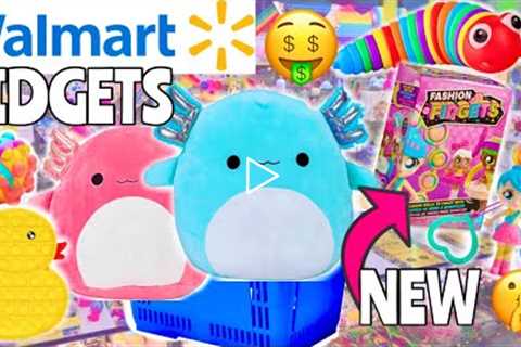 I BOUGHT EVERY FIDGET, RARE POP IT & SQUISHMALLOW AT WALMART! 🤑 No Budget Fidget Shopping..