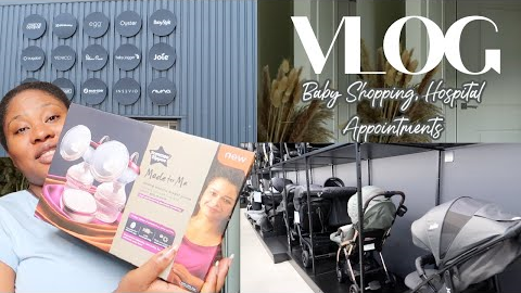 VLOG| Hospital Appointments + Baby Shopping