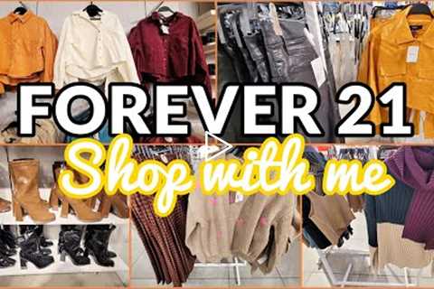 FOREVER 21 WOMEN'S FALL CLOTHING 2022 SHOP WITH ME AFFORDABLE FALL FASHION FINDS!