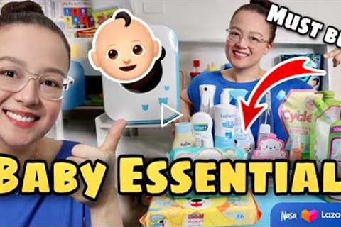BABY ESSENTIALS YOU NEED BEFORE GIVING BIRTH (Complete Shopping Guide) | ONLINE HAUL 2021 | Nins Po