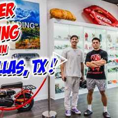 SHOPPING AT THE BEST SNEAKER STORES IN DALLAS! *Rare Shoes & Unique Layouts*