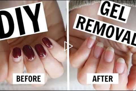 At-Home Gel Manicure Removal / NO FOILS, NO DAMAGE!