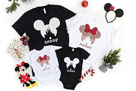 Family Matching Disney Vacation Shirts, Mickey Minnie Mouse Trip Tanks, 2022 Summer Trip T-Shirts