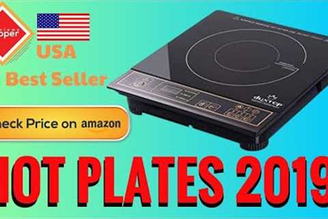 Hot Plates   Duxtop 8100MC 1800W Portable Induction Cooktop Countertop Burner   Best Hot plate