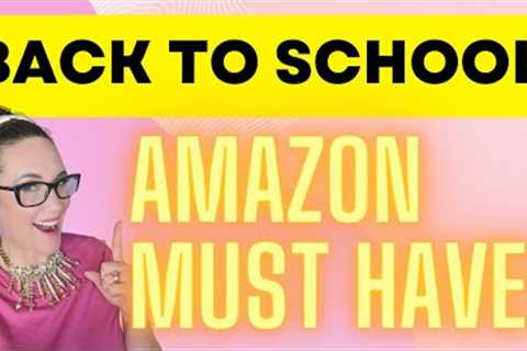 🍎 BUSY MOM''S BACK TO SCHOOL SHOPPING 2022 🍎 AMAZON MUST HAVES & AMAZON FINDS