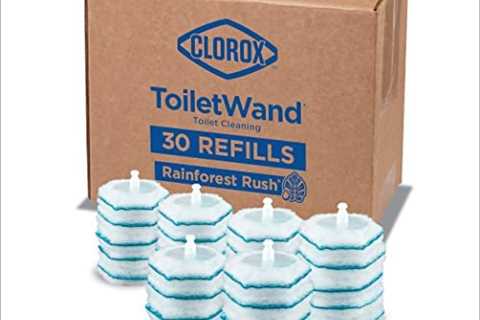 Clorox ToiletWand Disinfecting Refills, Rainforest Rush, 30 Count (Pack of 1)