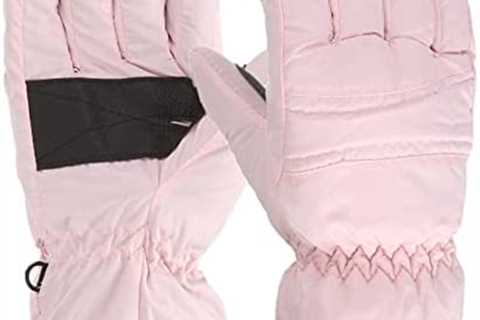 Winter Bike Snow Ski Gloves for Kids, Touch Screen Warm Thermal Mittens Anti-Slip Running Soccer..