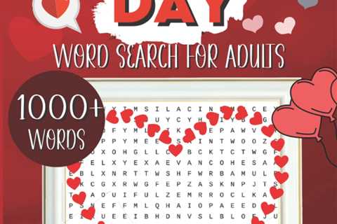 Valentine’s Day Word Search For Adults: Large Print – Love Valentine & Romantic Vibe Puzzle Book |..