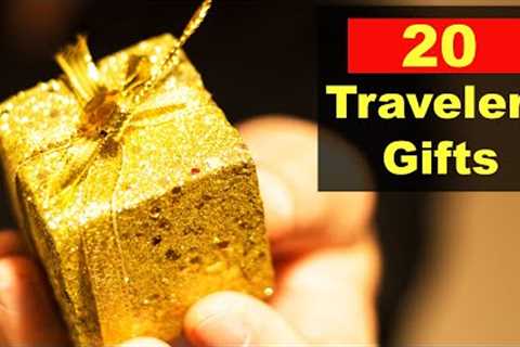20 Traveling Gift Ideas | Birthday Gifts for traveling Lovers & Travelers Men & Women..