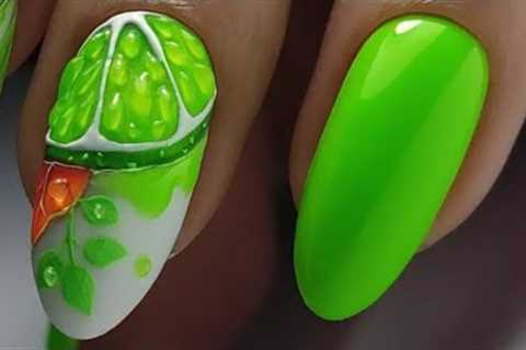 10 reasons to fall in love with the green spring manicure | Best Nail Art