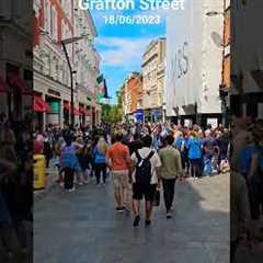 Grafton Street,  Dublin Today #ireland #dublin #travel #irish