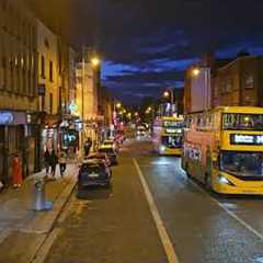 Dublin Double-Decker bus ride - Evening Dublin Bus ride