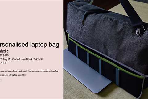 personalised laptop bag