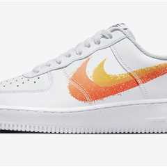 Spray Paint Swooshes Shine on This Nike Air Force 1 Low