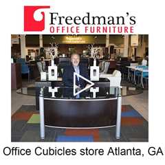 Office Cubicles store Atlanta, GA - Freedman's Office Furniture Cubicles, Desks, Chairs