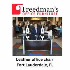 Leather office chair Fort Lauderdale, FL