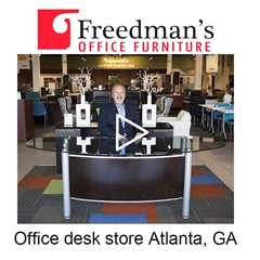 Office desk store Atlanta, GA - Freedman's Office Furniture Cubicles, Desks, Chairs