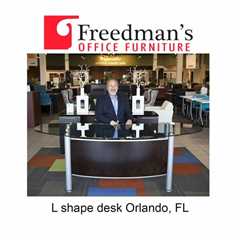 L shape desk Orlando, FL