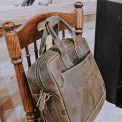 Classic Sophistication: Traditional Leather Satchels with Flap Closure