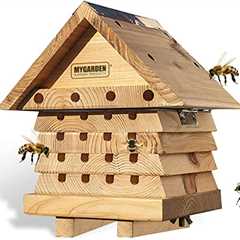 Unibos Bee Nesting Box | Wooden Beehive Hotel