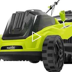 SnapFresh Electric Lawn Mower Cordless - 40V (2 x 20V) 16” Brushless