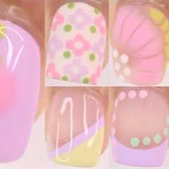 trendy spring/summer nail art designs 2024 | easy nail art designs compilation