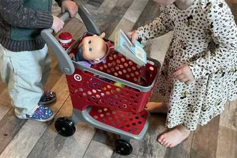 HURRY! Target Toy Shopping Cart w/ Accessories Back in Stock (Will Sell Out!)