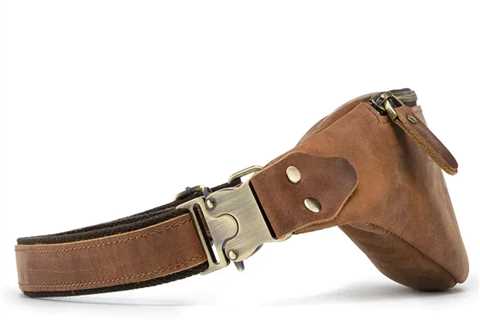 The Professional's Choice: Work and Business Leather Belt Bags