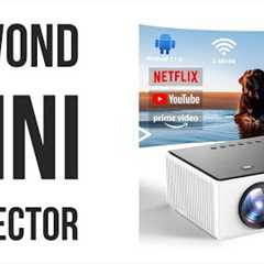 Mini Projector with Android TV 11.0, Towond Smart Projector with Wifi and Bluetooth