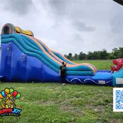 Jumpin Joy Party Rentals Revolutionizes 4th of July in Pflugerville with Spectacular Water Slide..