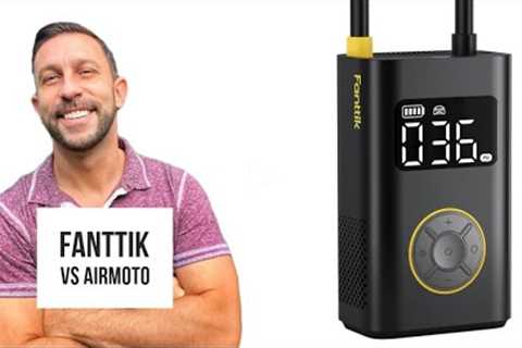 Airmoto Tire Inflator vs Fanttik X9 Pro