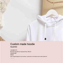 custom made hoodie