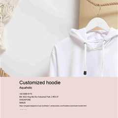 customized hoodie