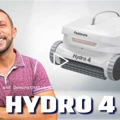 Poolmate Hydro 4 Cordless Pool Vacuum for Inground and Aboveground Pools