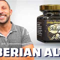 Pure Authentic Siberian Altai Golden Mountains Shilajit Resin 100g 3.53oz - Measuring Spoon