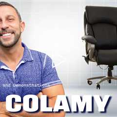 COLAMY Executive Big and Tall Leather Office Chair