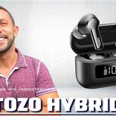 TOZO Hybrid Active Noise Cancelling Wireless Earbuds