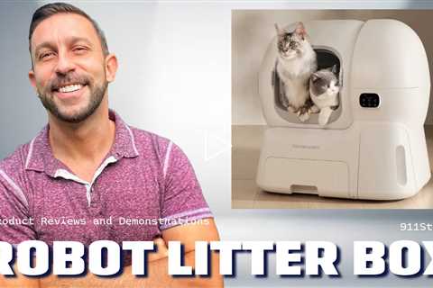 homerunPET Automatic Litter Box - The Most SpaciousSelf-Cleaning Litter Box