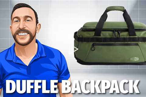 BAGSMART Paz 43L Carry On Travel Duffle Backpack