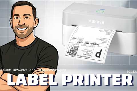 Costing ONLY 69.99$ to test the lastest Thermal Label Printer in 2025 - Munbyn 403B