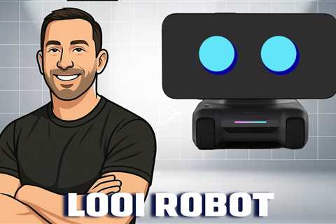 LOOI Robot - ChatGPT Integrated, Biomimetic Behavior System - AI Personality - 10W Wireless Charging