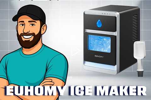 EUHOMY LunaArc Clear Crescent Ice Maker