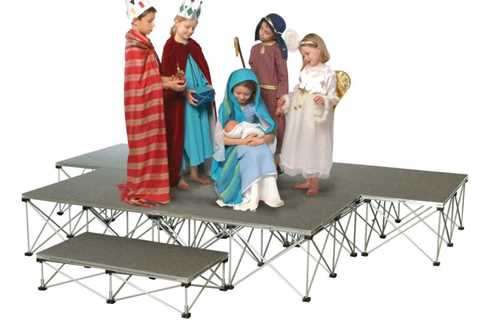 Portable Staging for Schools