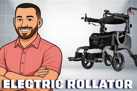 Jinkee 3 in 1 Electric Rollator - Lightweight, Foldable and Powerful!