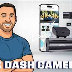 SPRLEAF Dash Cam Front and Rear, 4K+4K Dual Dash Camera for Cars