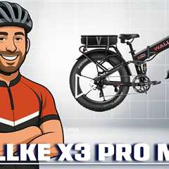 2025 Wallke X3 Pro Max 2800W Folding E-bike - Dual 750W (1400W peak) Motors, 33mph Top Speed pd